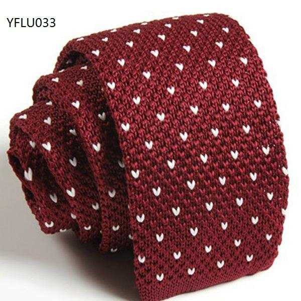 Hand knit tie pattern