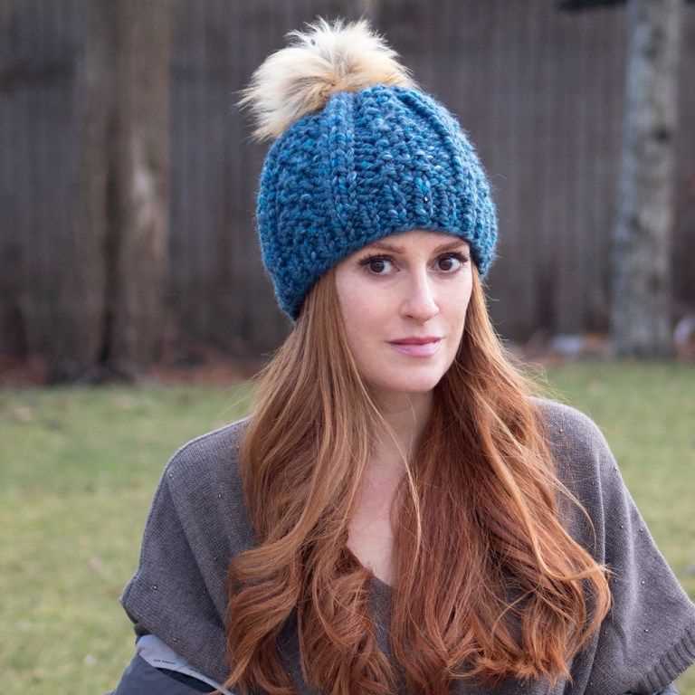 Women's beanie knitting pattern free