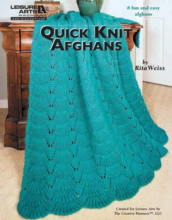 Easy knit afghan patterns free