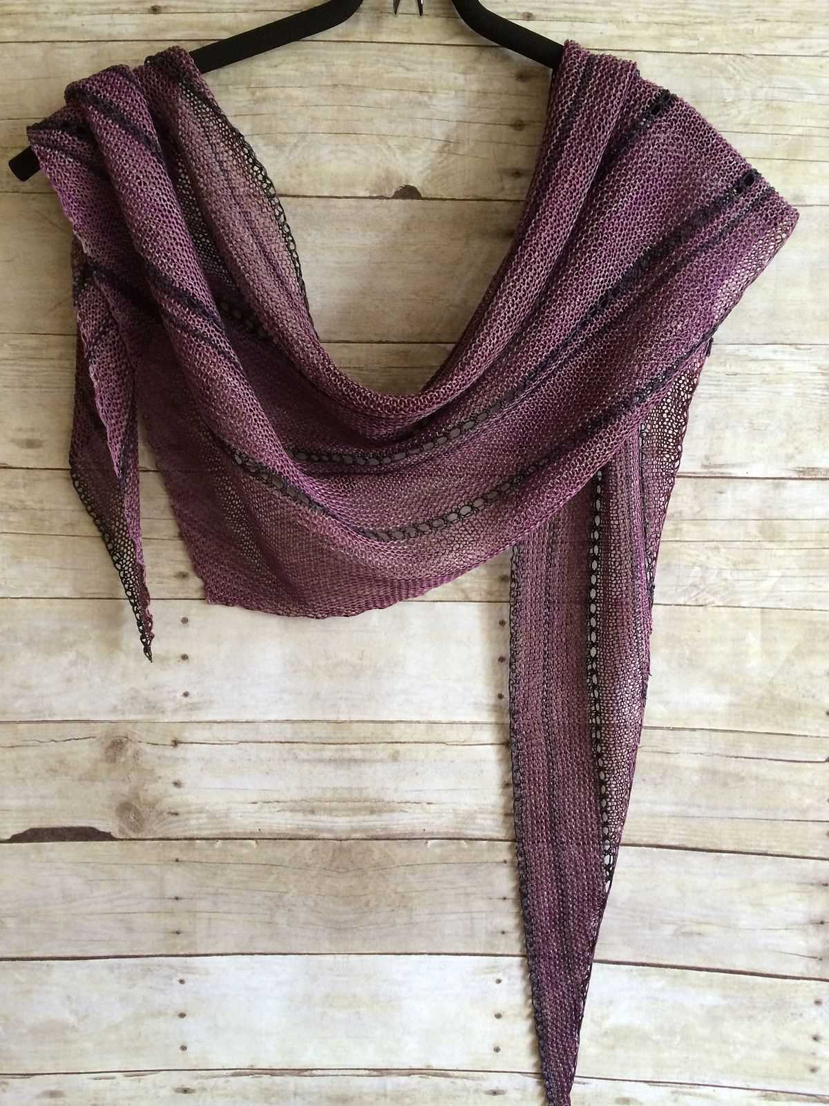 Wrap scarf knitting pattern