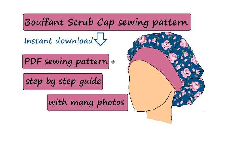 Knit scrub cap pattern