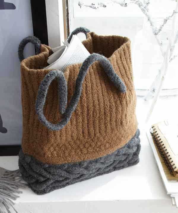 Bag knitting pattern free