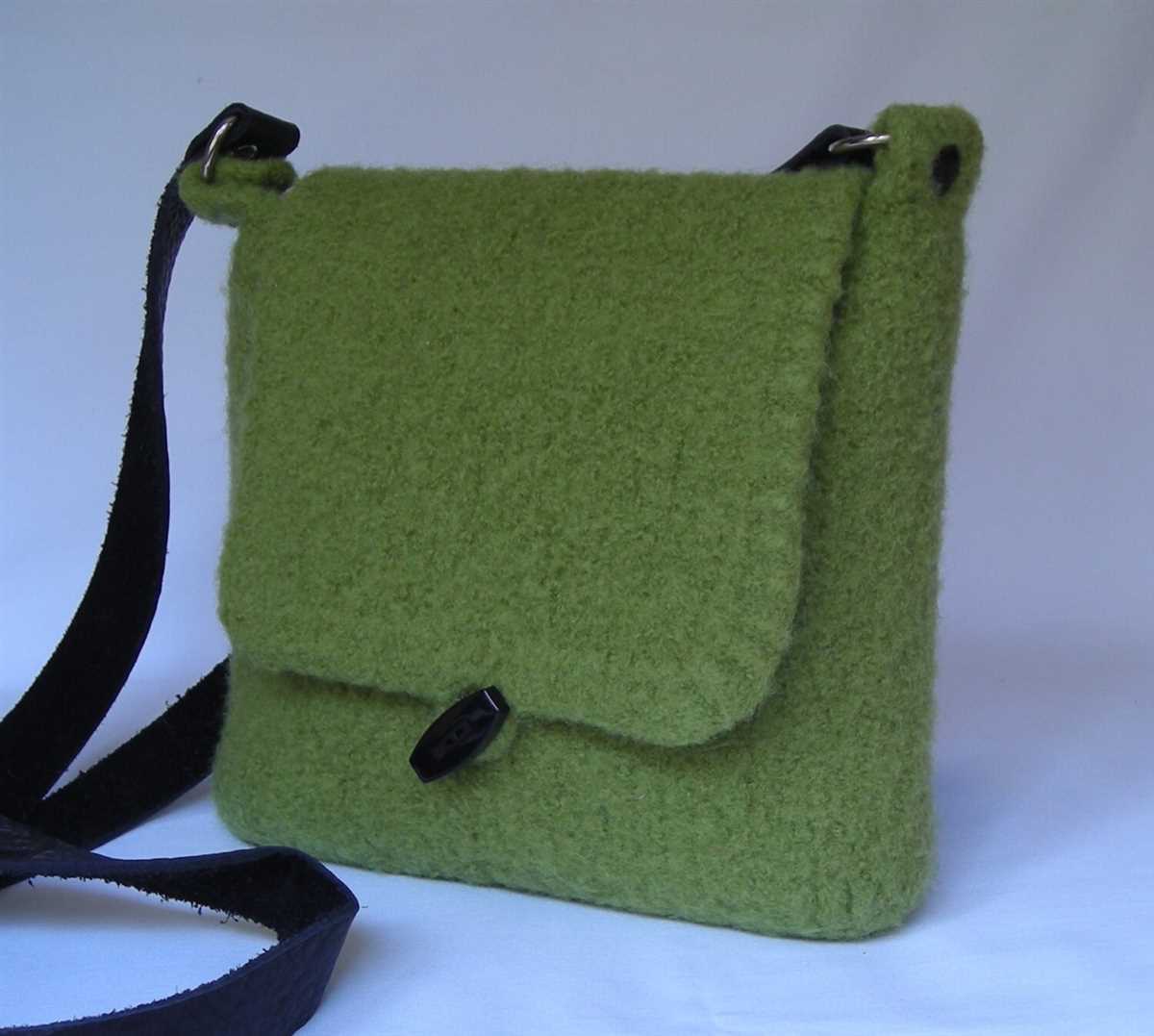 Shoulder bag knitting pattern