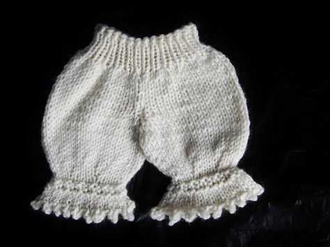 Knitted bloomers free pattern