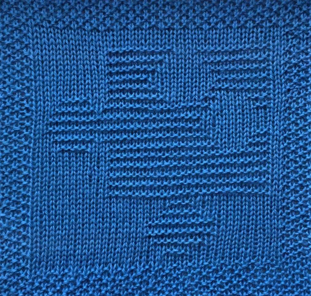 Free patterns for knitted prayer squares