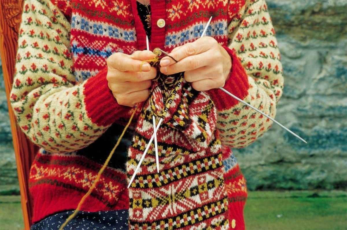 Learn knitting patterns