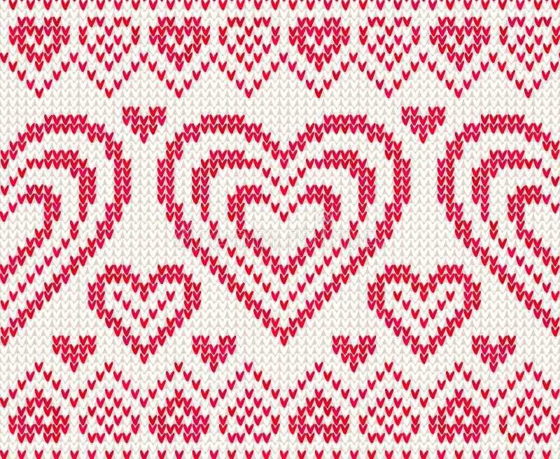 Valentine day knitting patterns