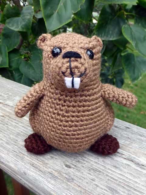 Beaver knitting pattern