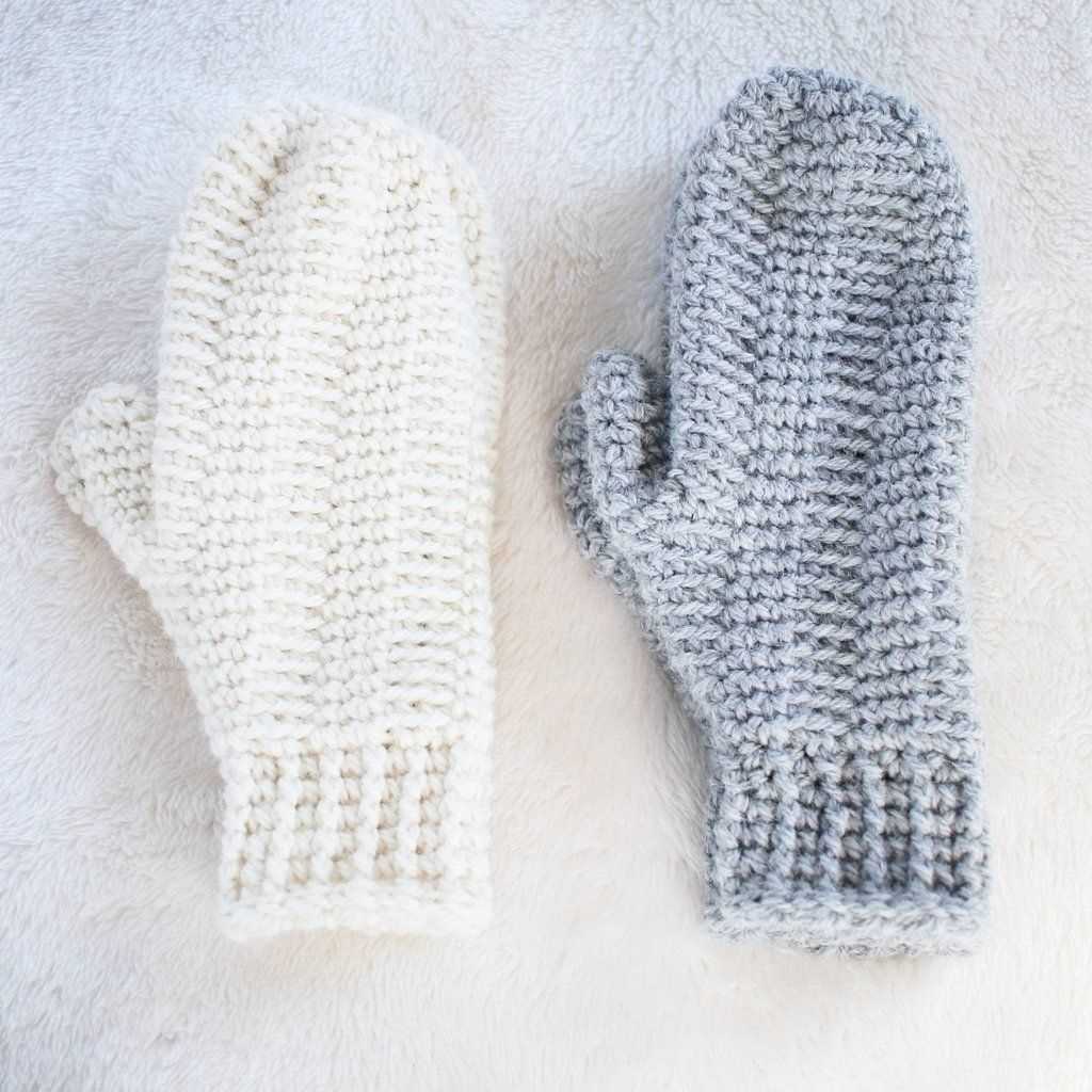 Knitted mitten patterns for adults