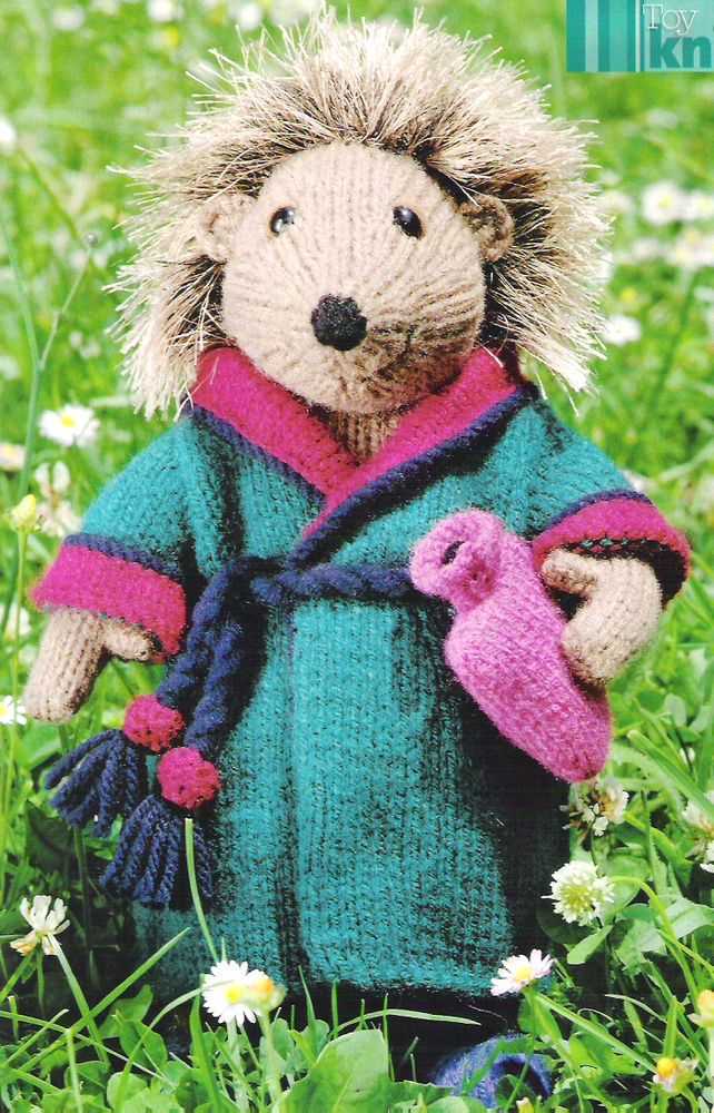 Harry hedgehog knitting pattern