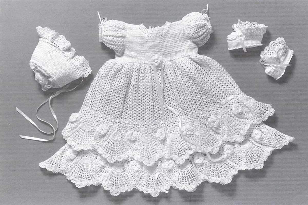 Christening dress knitting pattern free