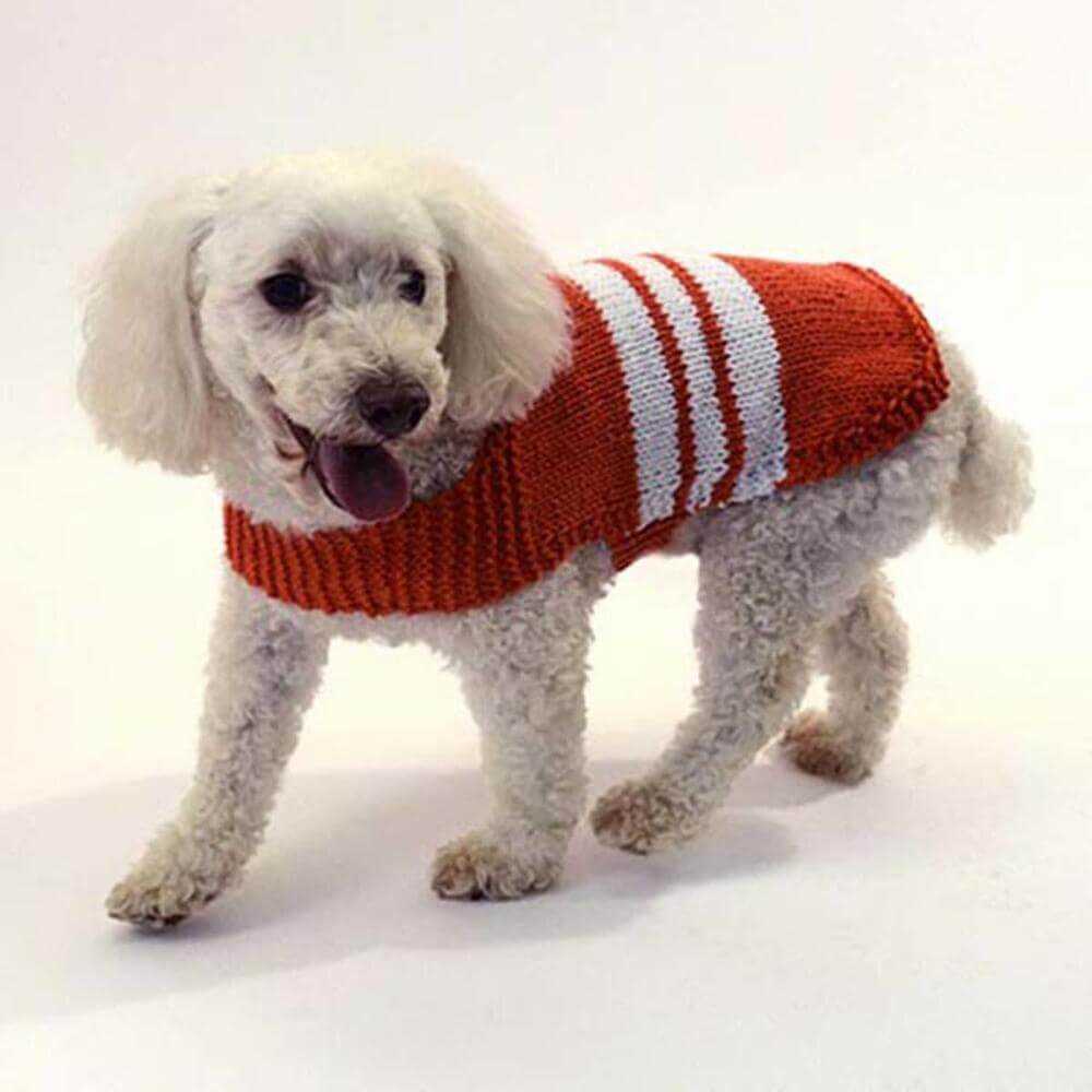 Easy knit large dog sweater patterns free