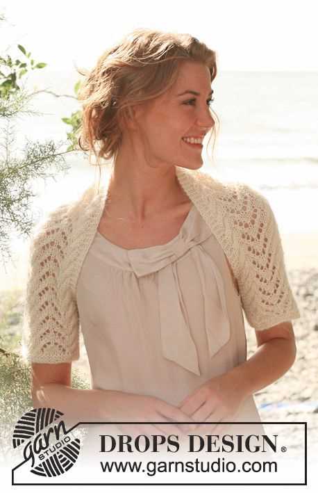 Ladies bolero knitting pattern