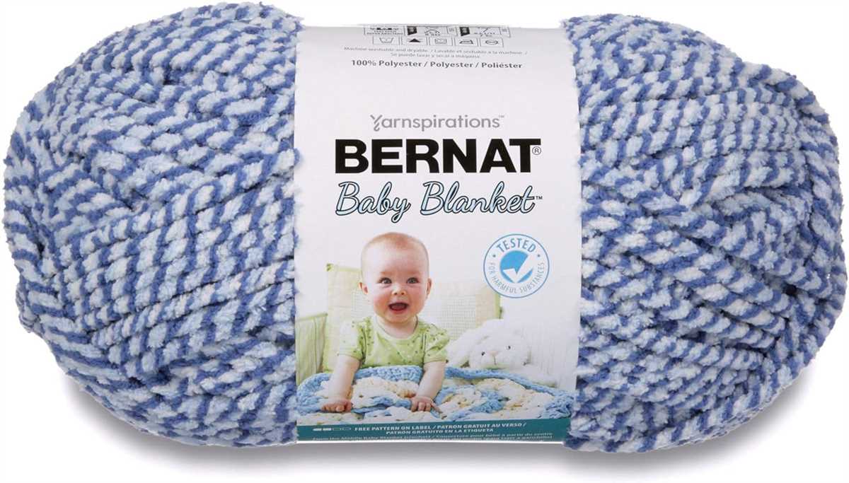 Bernat baby blanket yarn patterns knit