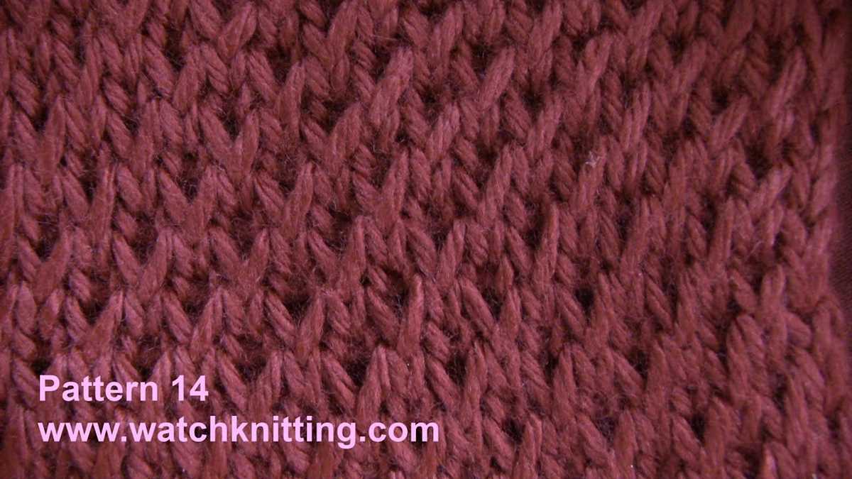 Find knitting pattern