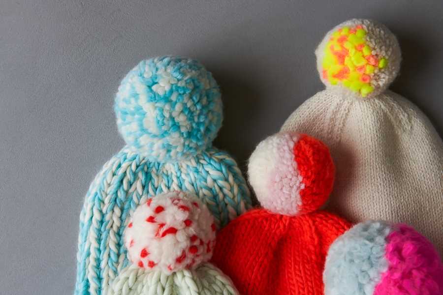 Pom pom knitting patterns