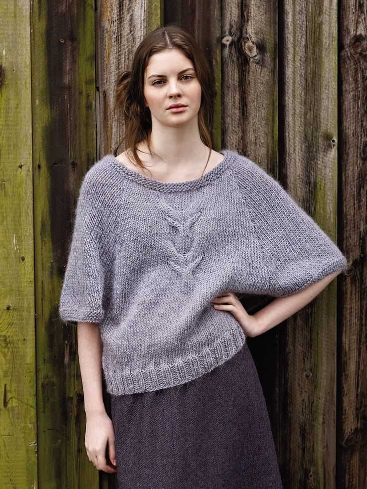 Autumn sweater knitting pattern