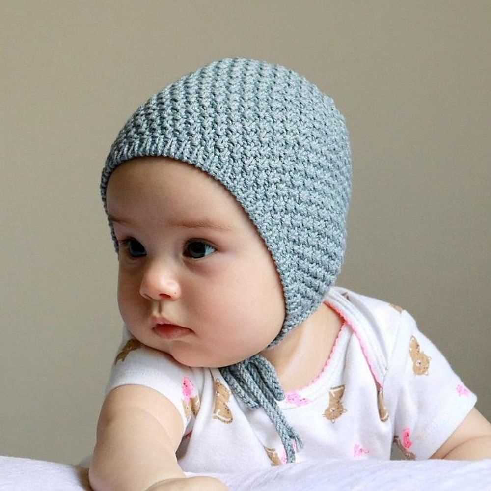 Baby bonnet knitting pattern