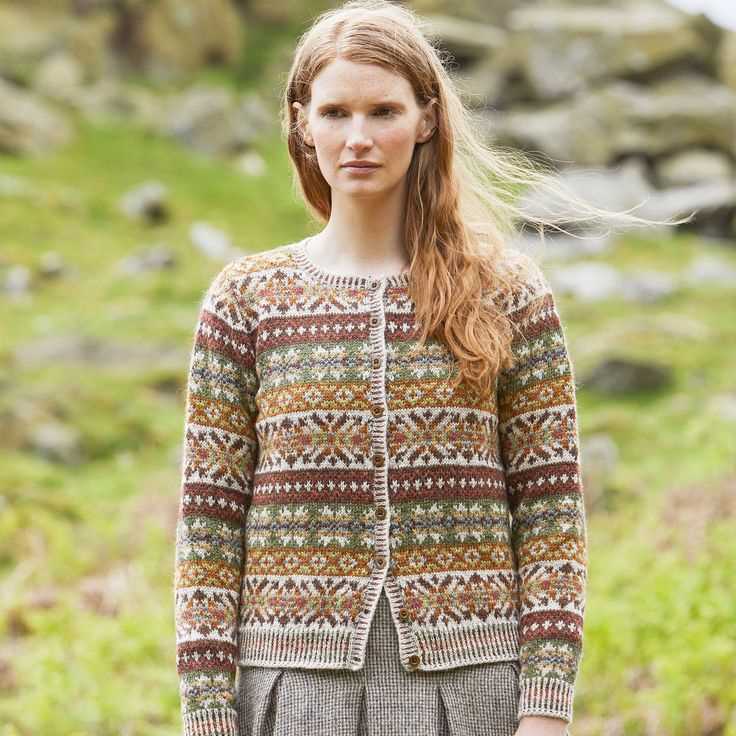 Fair isle sweater free knitting pattern