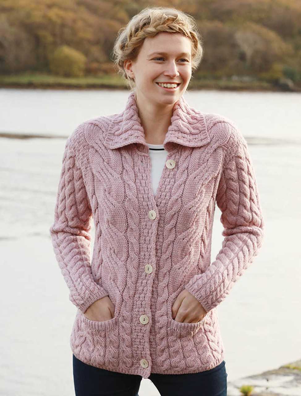 Easy knitting pattern for ladies cardigan