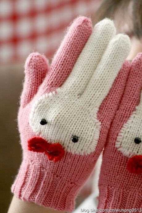 Children's knitted gloves free pattern