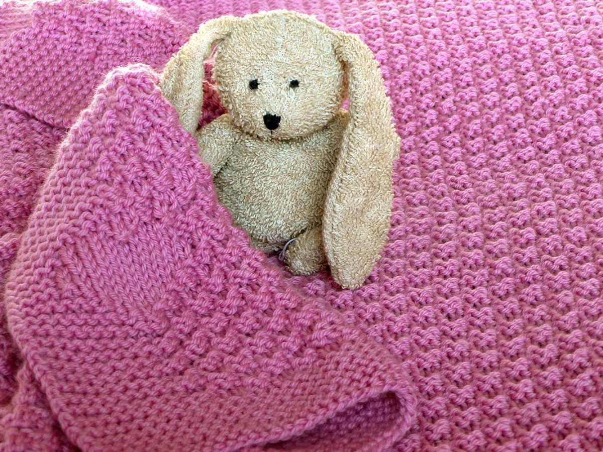 Animal blanket knitting pattern