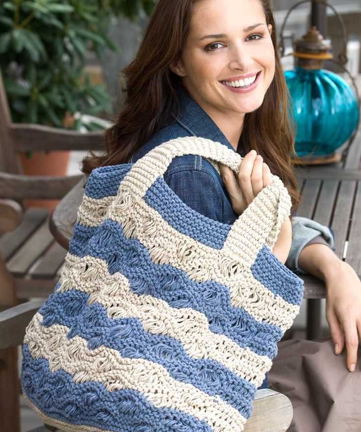 Knitting tote pattern