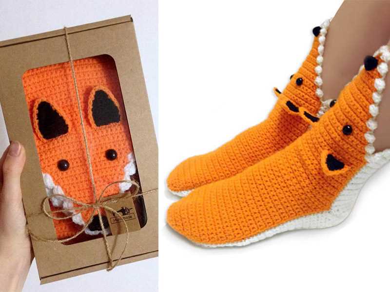 Knitted animal slippers patterns