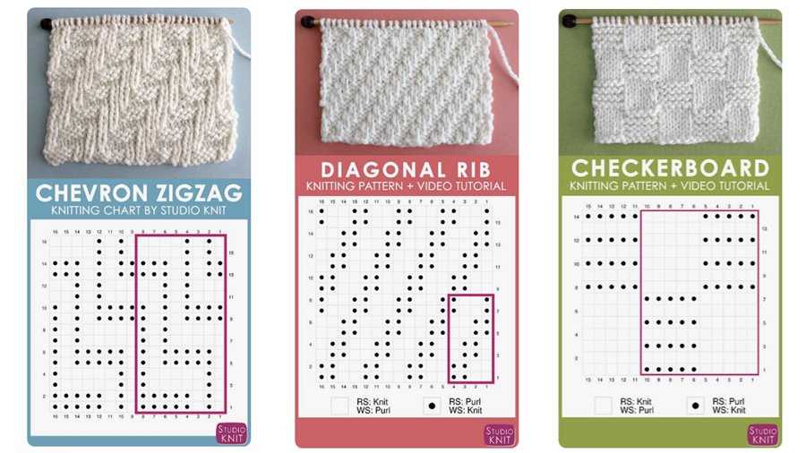 Free printable knitting patterns for beginners