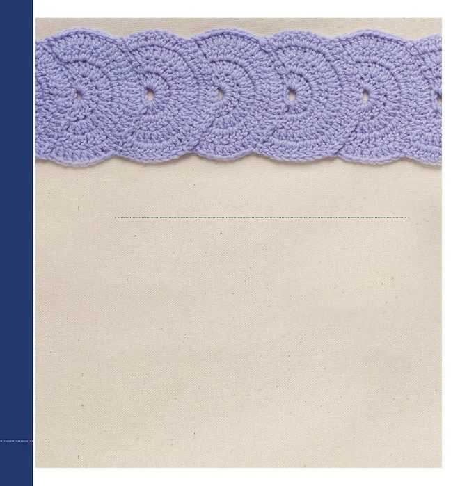 Simple knitted edging patterns