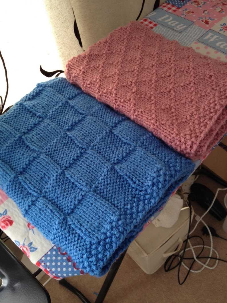 Easy chunky blanket knitting patterns