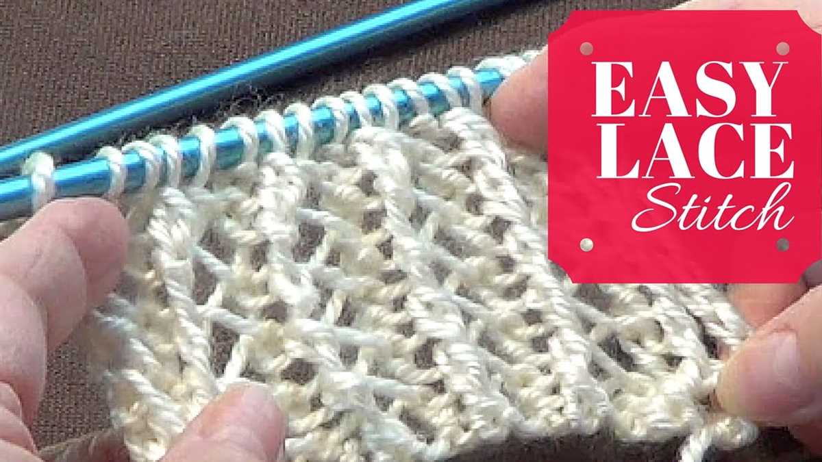 Easy pretty scarf knit patterns