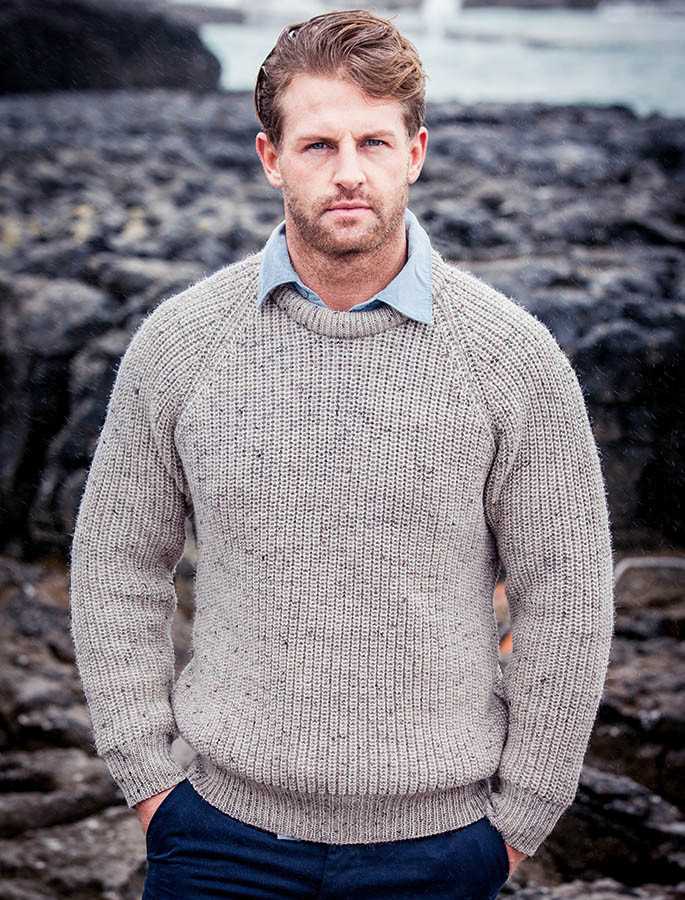 Irish fisherman sweater knitting pattern