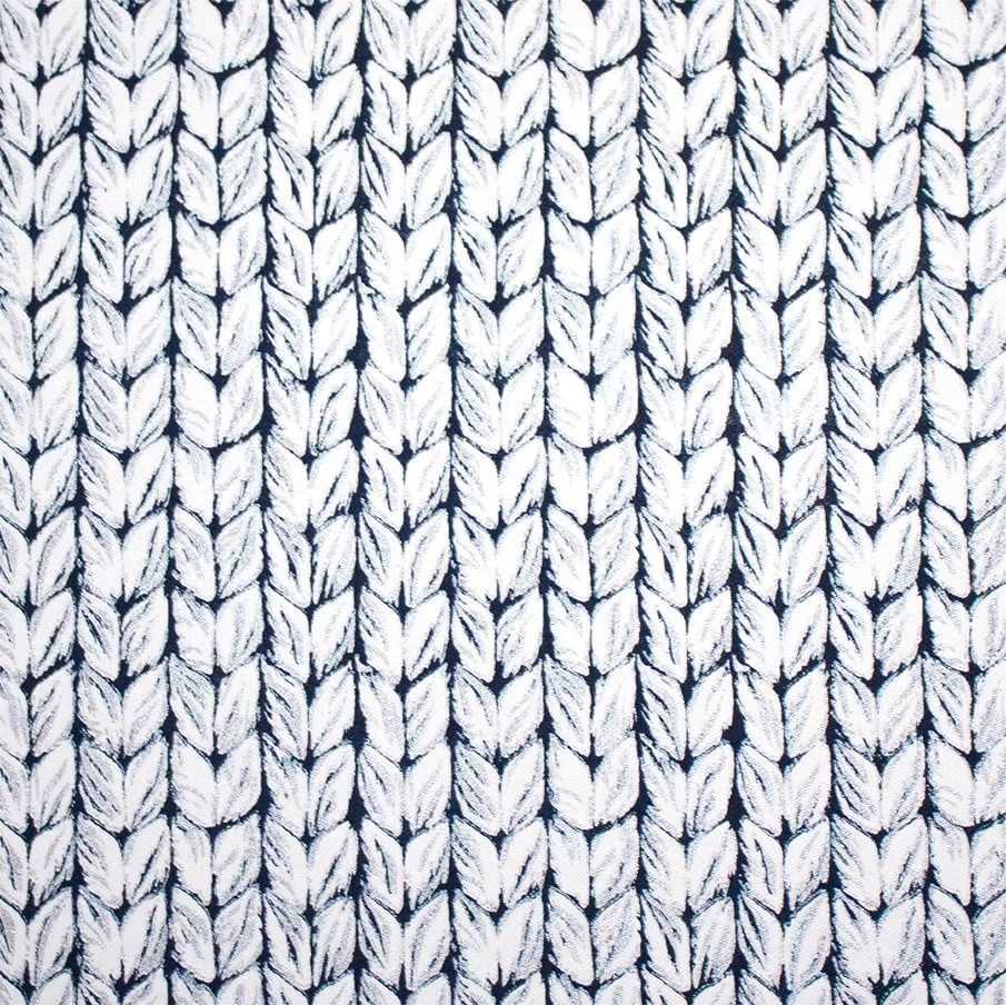 Knitted banner pattern