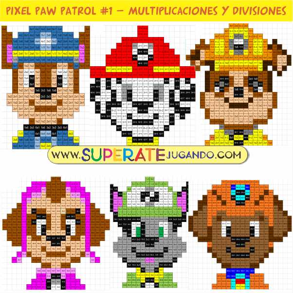 Knitting pattern for paw patrol characters