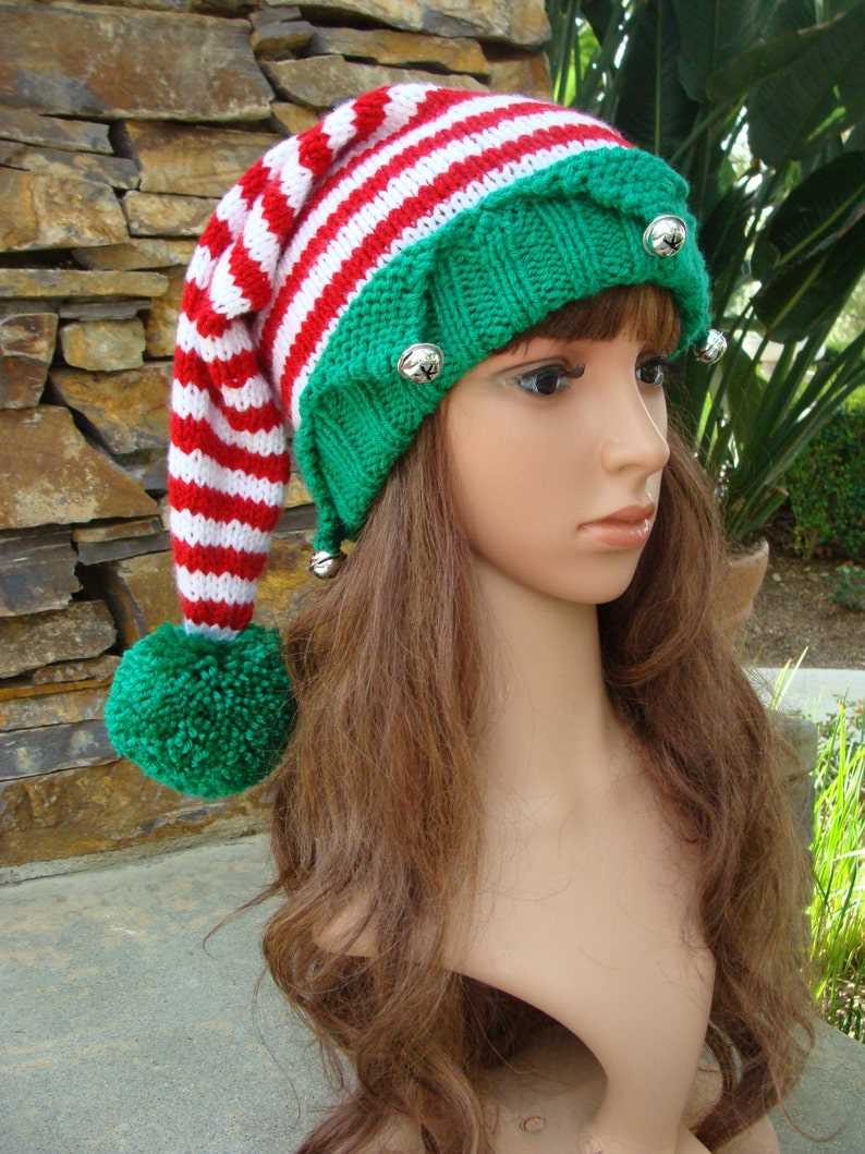 Knitted elf ears pattern