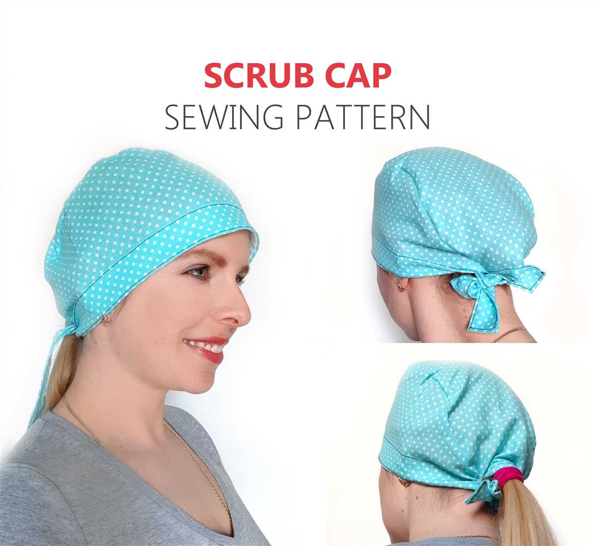 Knit scrub cap pattern