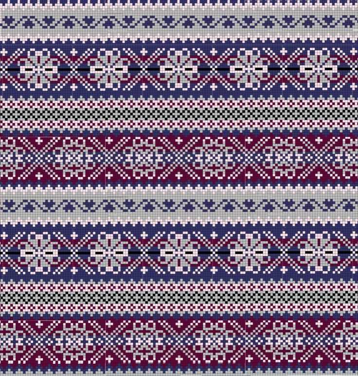 Red white and blue knitting patterns