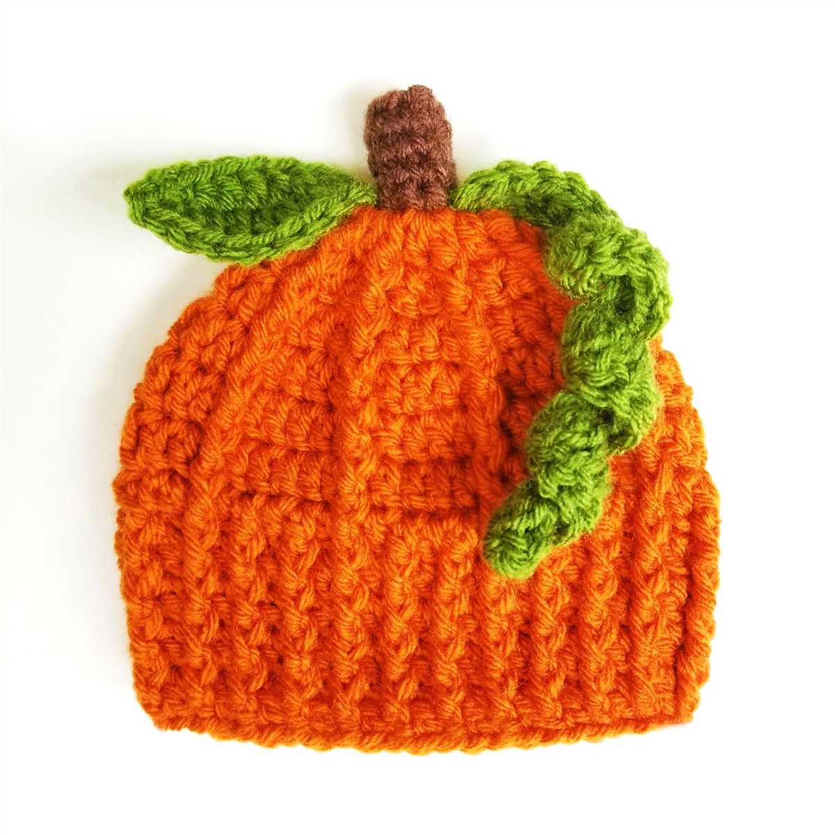 Pumpkin knit hat pattern