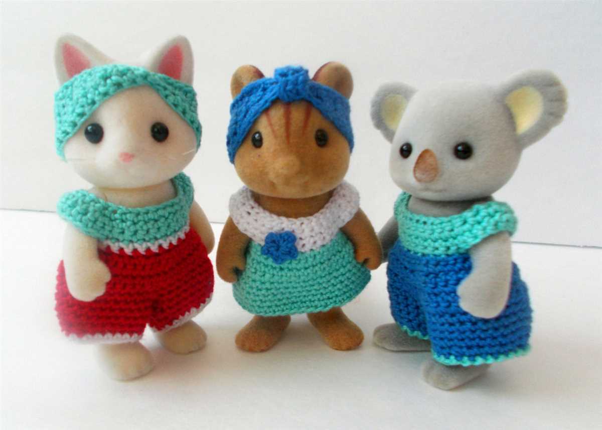 Free knitting patterns for sylvanian families