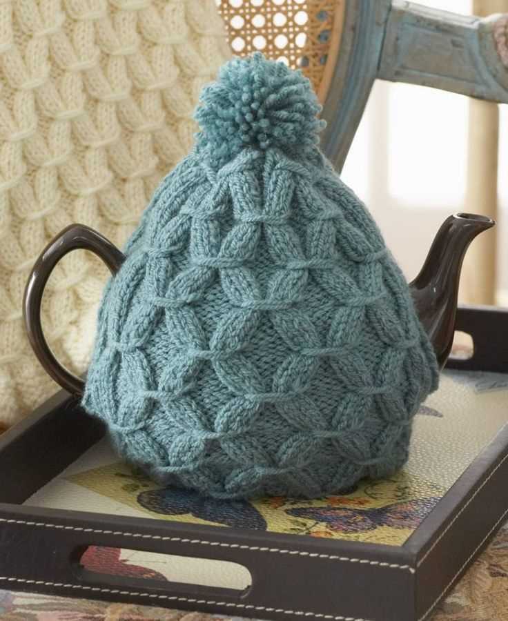 Knitted teapot cozy pattern