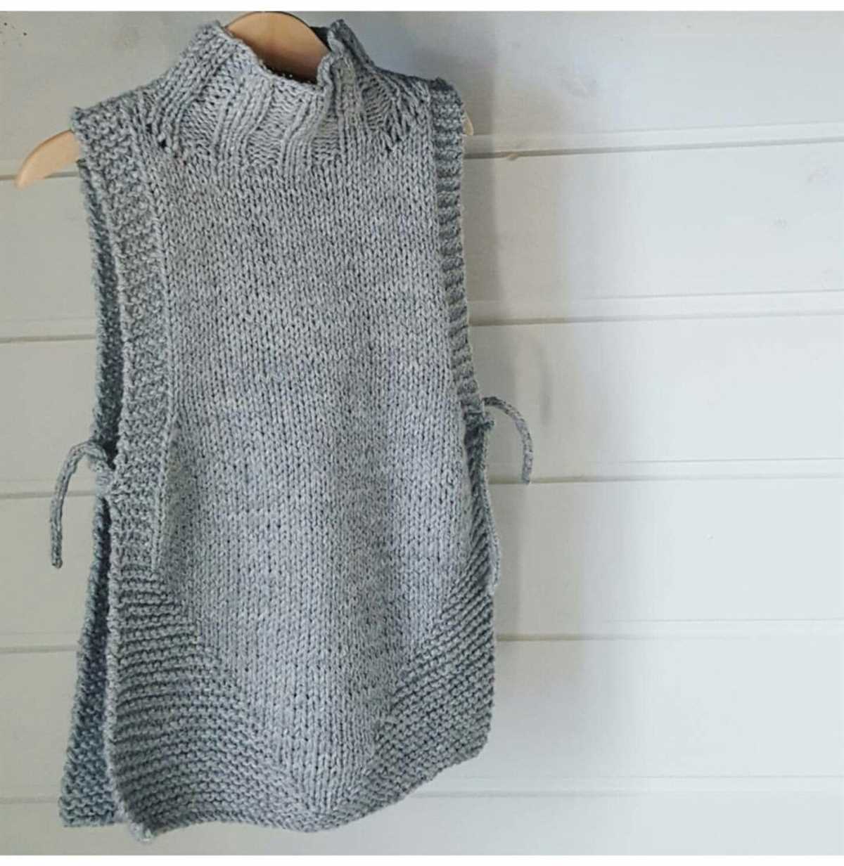 Sweater vest knitting patterns free