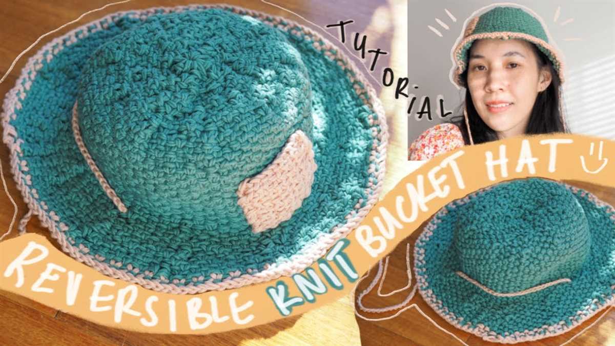 Free knitted bucket hat pattern