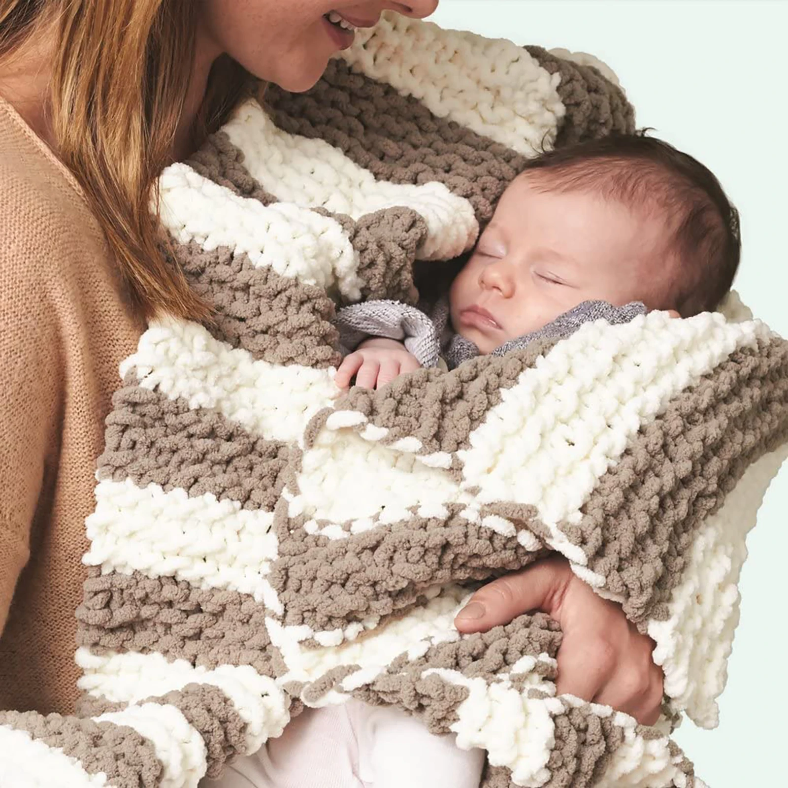 Beginner baby blanket knitting pattern