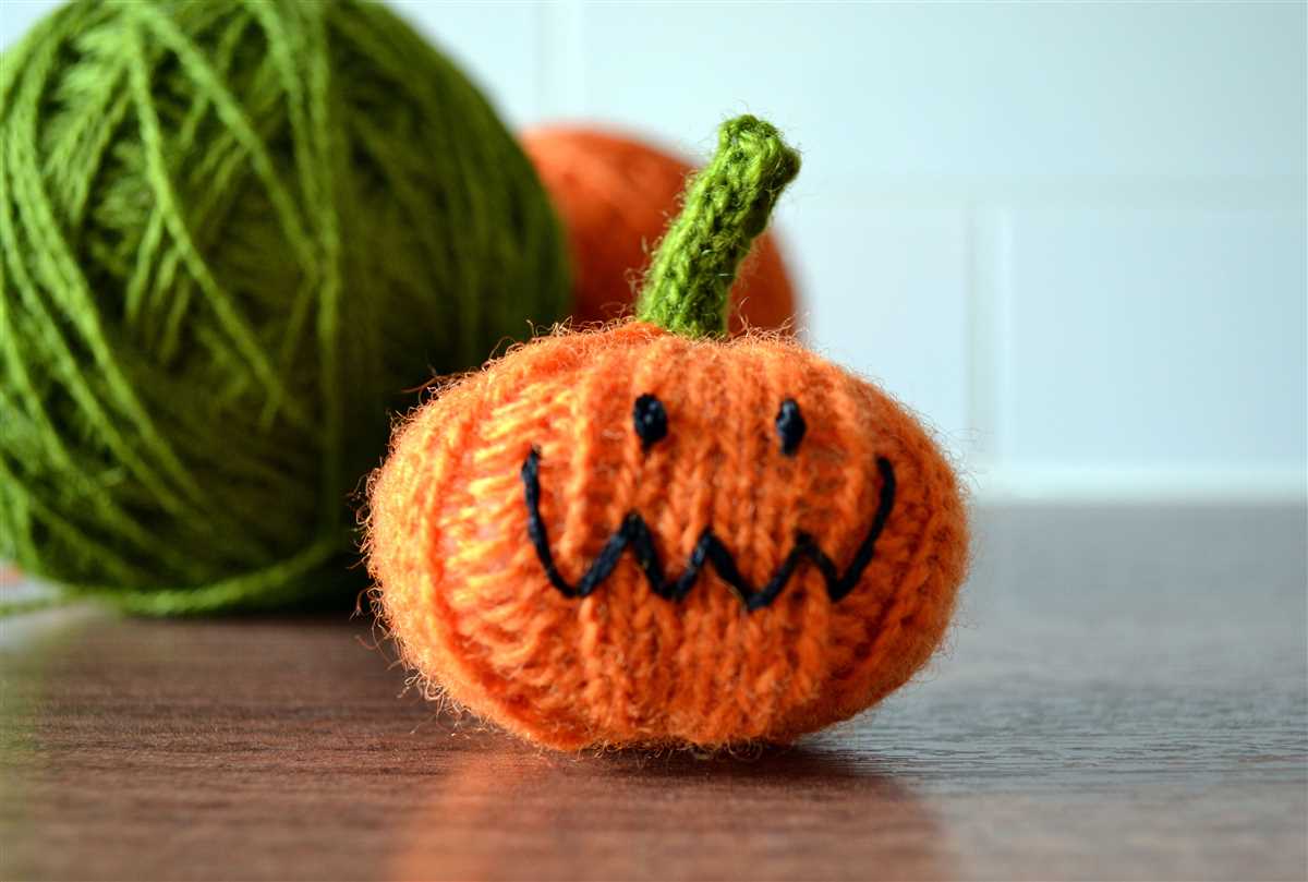 Knit a pumpkin free pattern