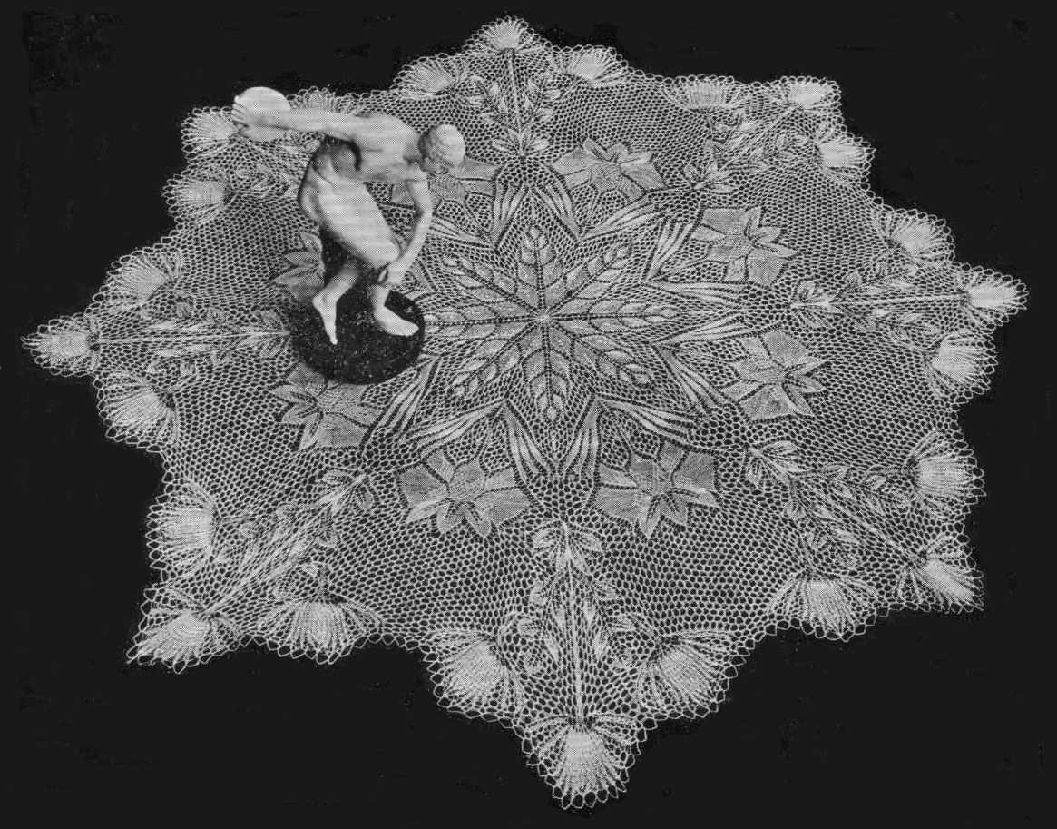 Tulip lace knitting pattern