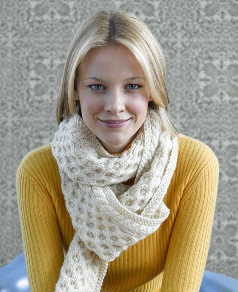 Knitting pattern for scarf free