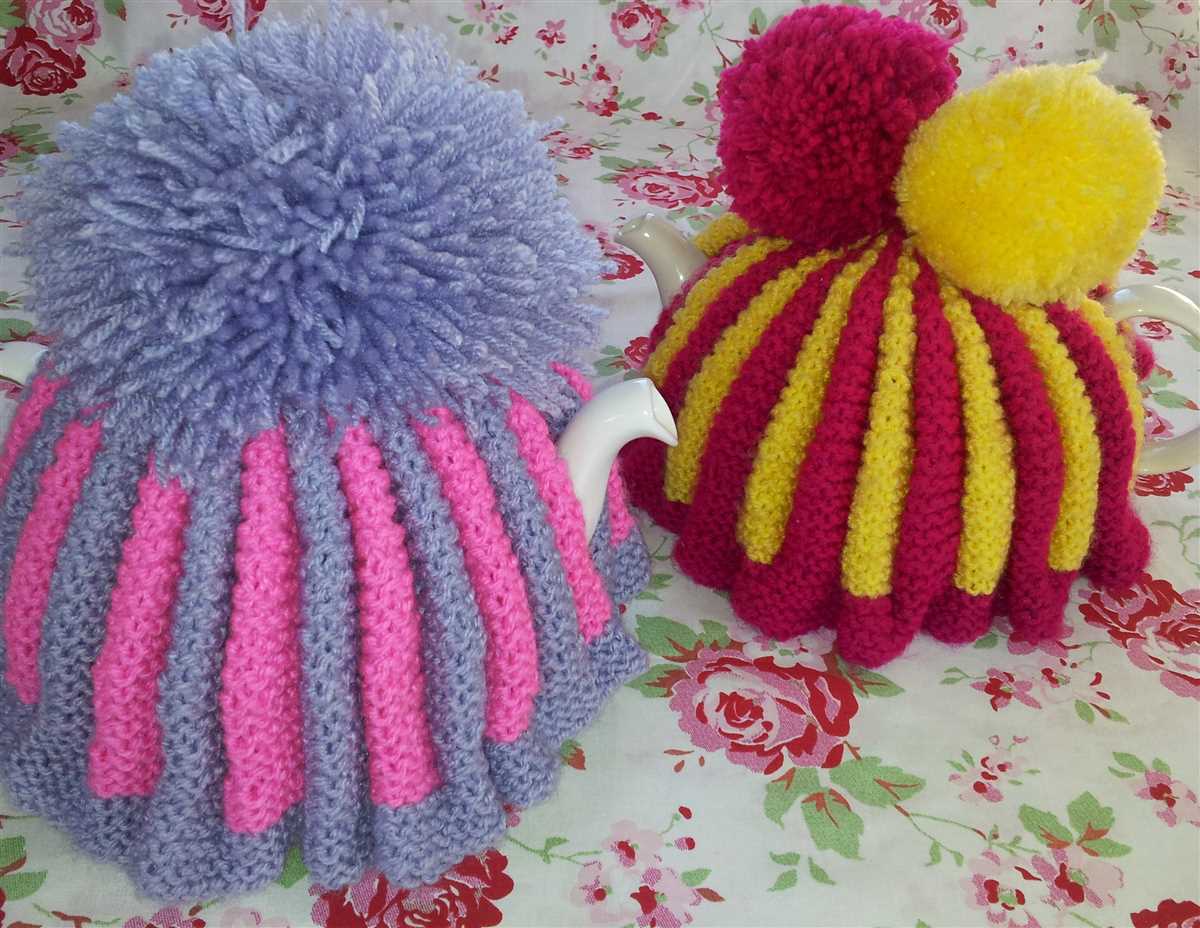 Funky tea cosy knitting patterns