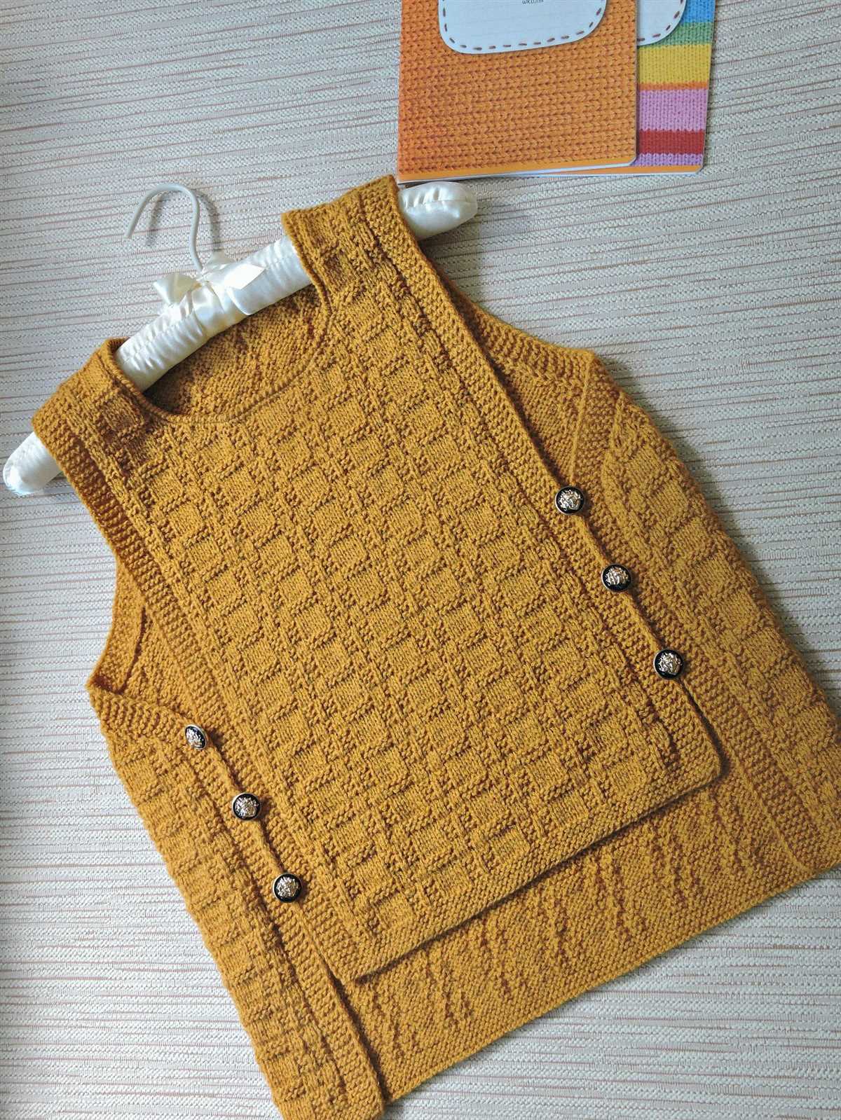 Child's vest pattern knitting