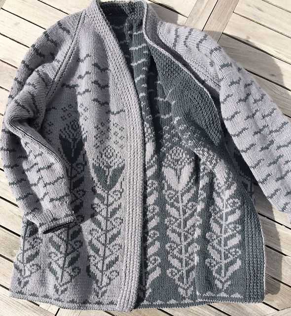 Free knitting patterns for coats and jackets